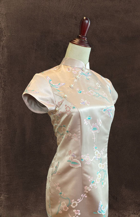 Pink Cherry Blossom Jacquards