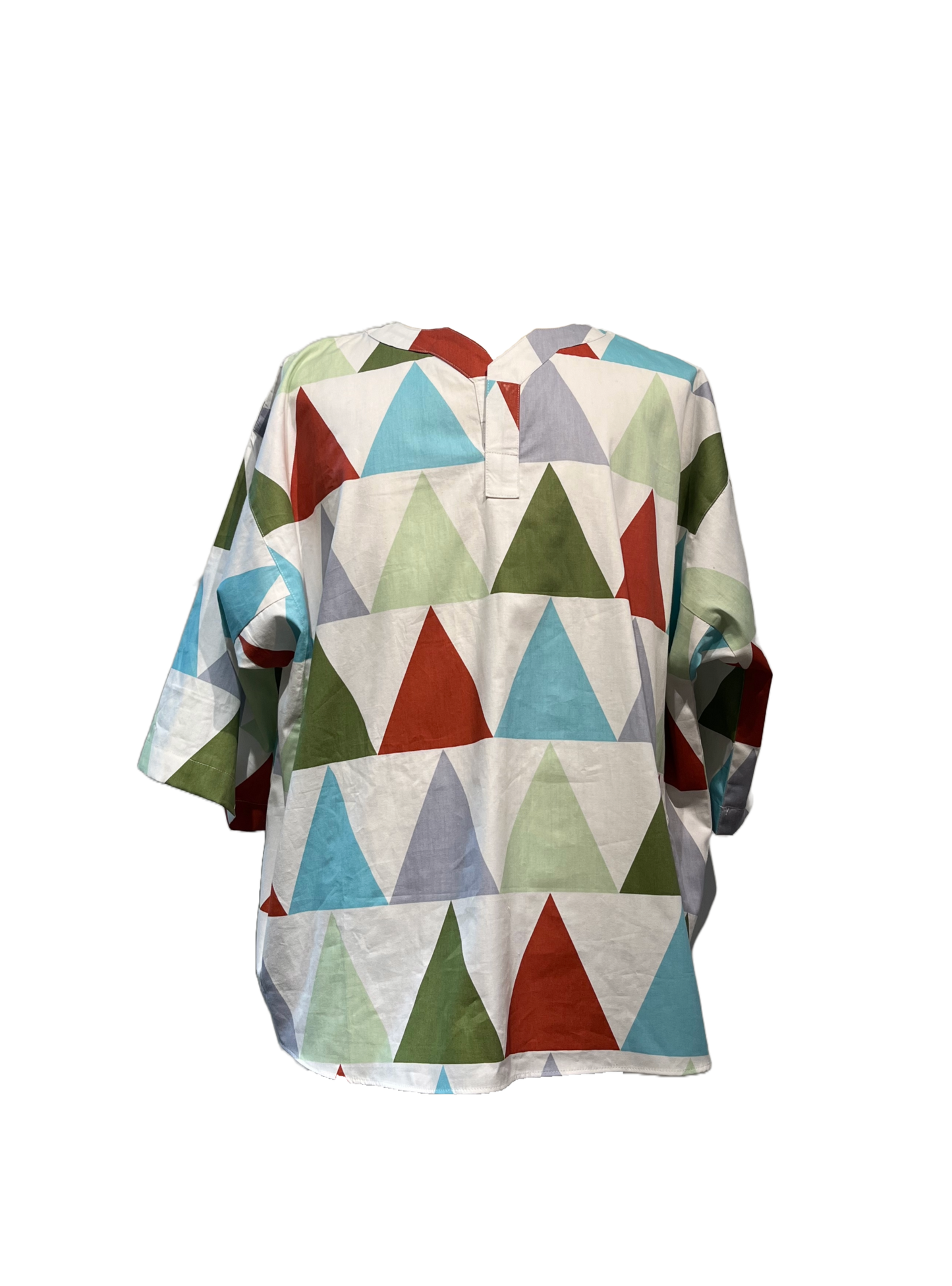 Flat V Collar Japanese Cotton Shirt