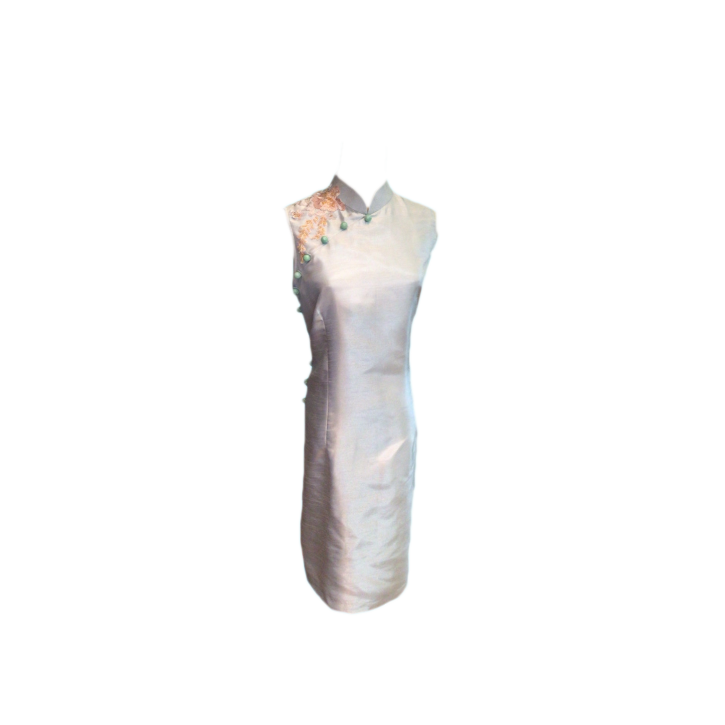 Pencil Skirt Thai Silk Cheongsam