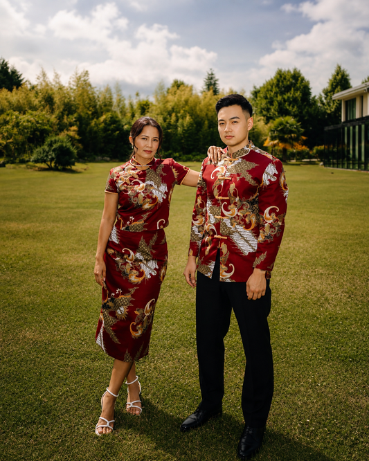 Tang Shirt for Couples: Coordinating Men's and Women's Outfits