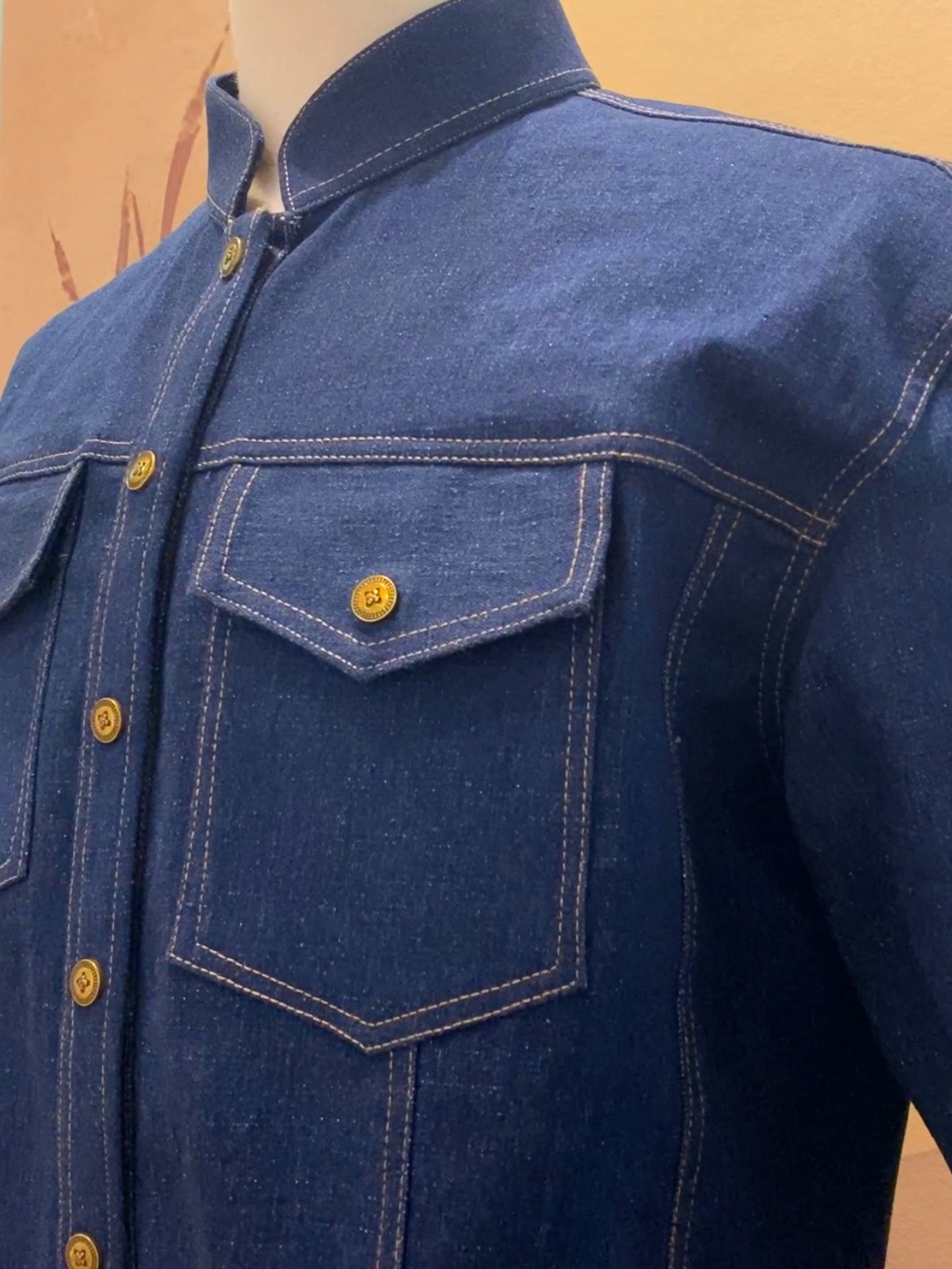 Jean Fabric Tang Jacket