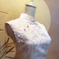 Powder Pink and Gold Jacquard Cheongsam