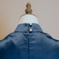 Silk Satin with Side Ruching Modern Mother of the Bride/Groom Gown with Mandarin Collar