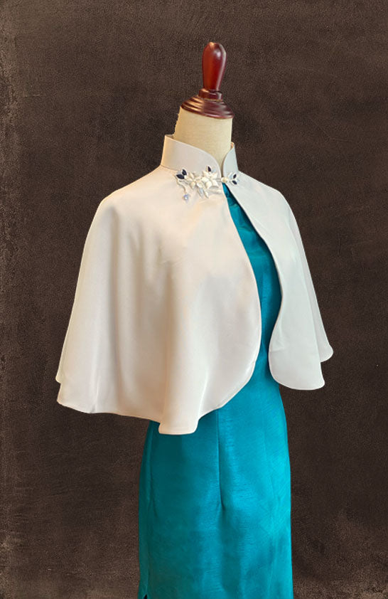 Dark Turquoise Cheongsam Set