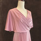 Dusty Pink Drape Gowns