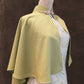 Green Cape with Chinese Flower Knots