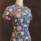 Indian Block Print Cheongsam
