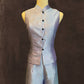Lavender Thai Silk Two Piece Set Cheongsams