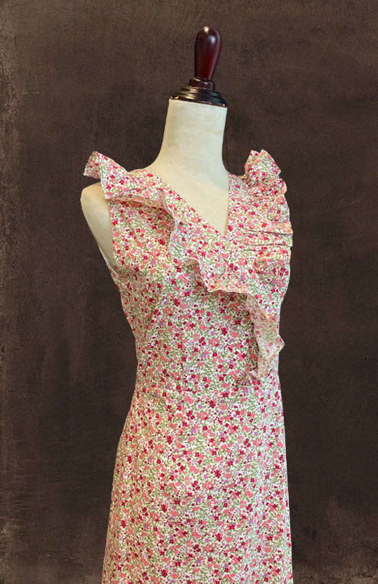 Liberty Floral Ruffles Dress