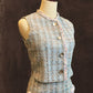 Pastel Tweed Two-Piece Sets