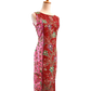 Red and Pink Batik Dress