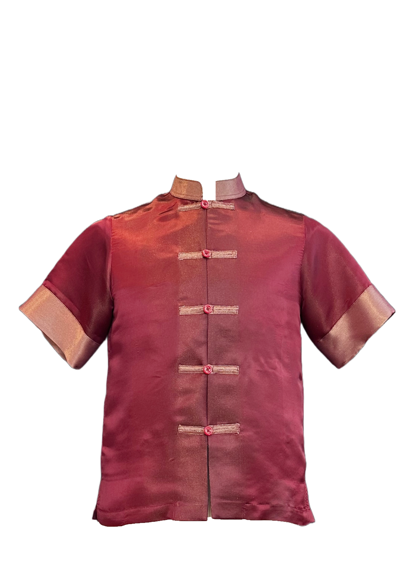 Thai Silk Tang Shirt