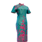 Turquoise Batik Cheongsam