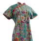 Turquoise Batik Cheongsam