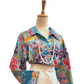 Collared Batik Blouse