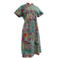 Turquoise Batik Cheongsam