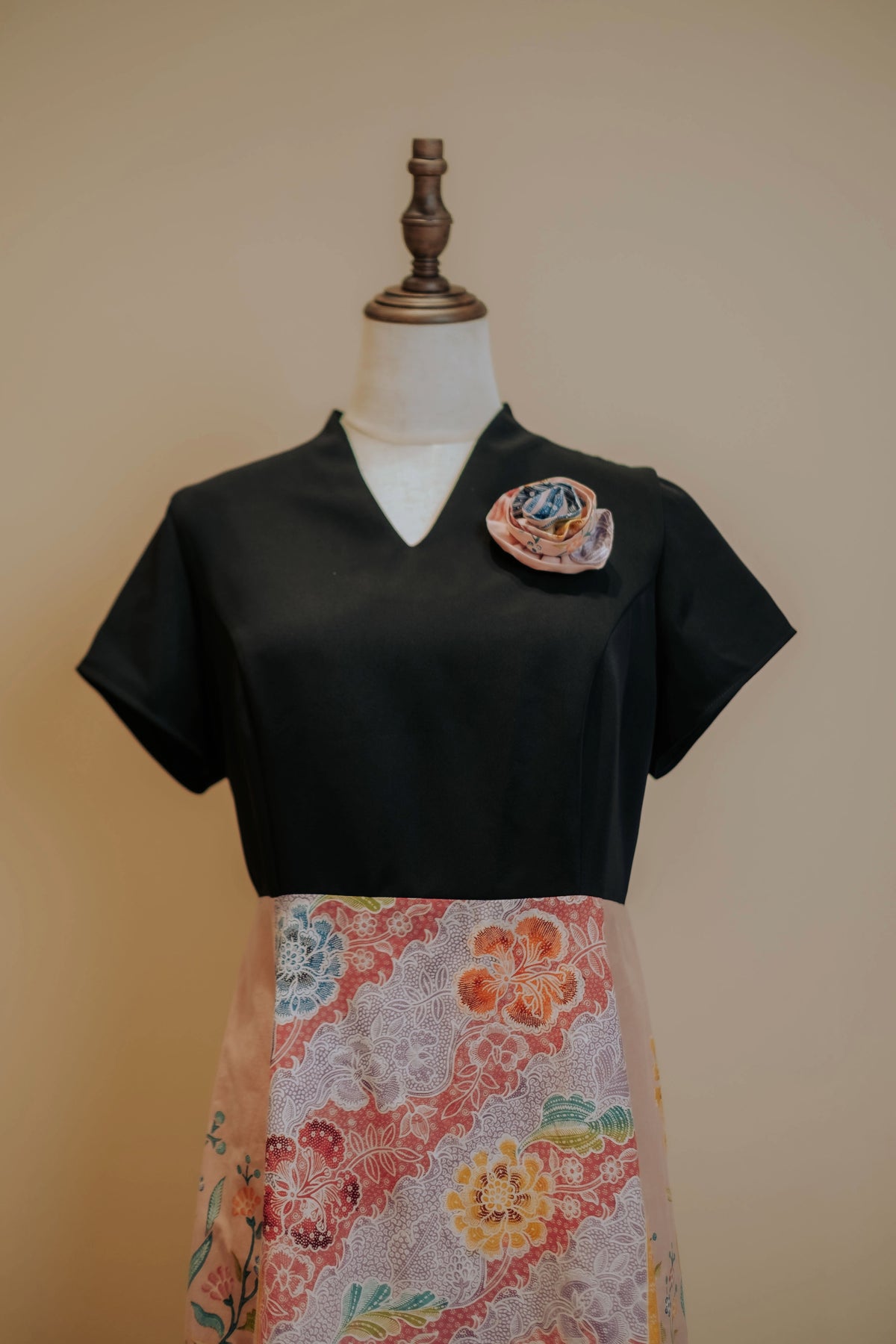 Batik fusion dress