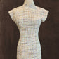 Tweed Cheongsam with Full Pearl Detailing