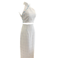 Two-piece Tweed Cheongsam