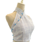 Two-piece Tweed Cheongsam